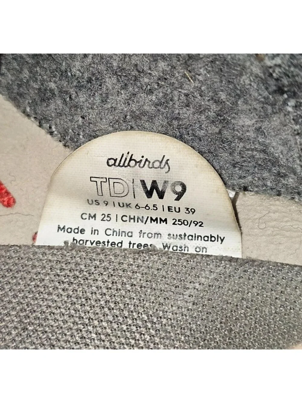 Allbirds Women's Peachtree Mesh Dasher Running Shoes Sneakers Size 9 1981 - Picture 7 of 13